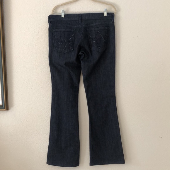 Citizens of Humanity Ingrid Stretch Low Waist Flare Swarovski Jeans Size 31 - Picture 7 of 9